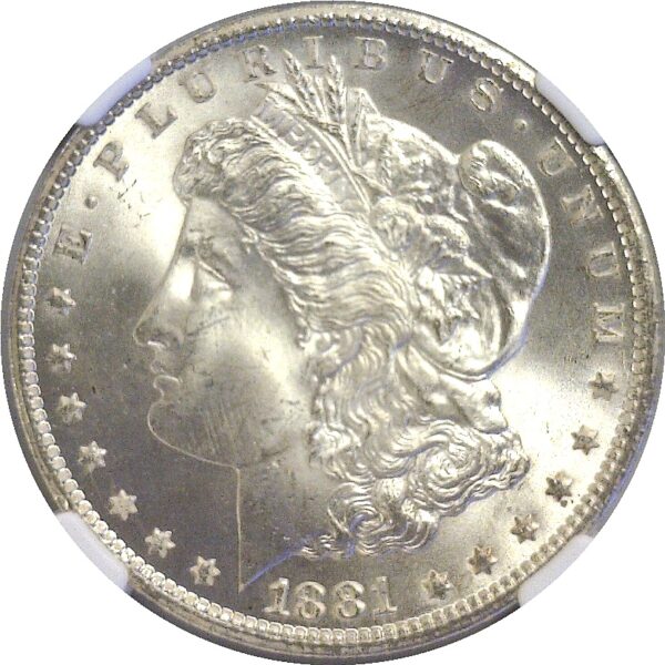 1881-CC Morgan Dollar -  NGC MS-65+  CAC - Image 2