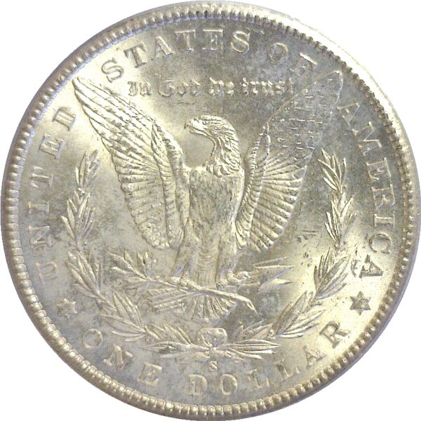 1900-S.  Morgan Dollar.  -  PCGS. MS-63. - Image 3