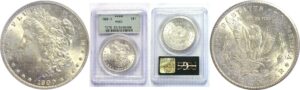 1900-S  Morgan Dollar.  -  PCGS MS-63.