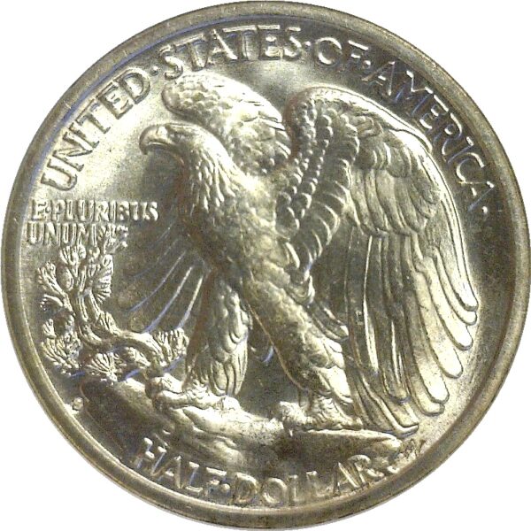 1936-S Walking Liberty Half Dollar  -  NGC MS-65 - Image 3