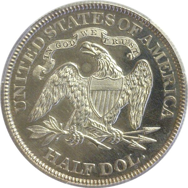 1890 Seated Liberty Half Dollar  -  PCGS PR-61 - Image 3