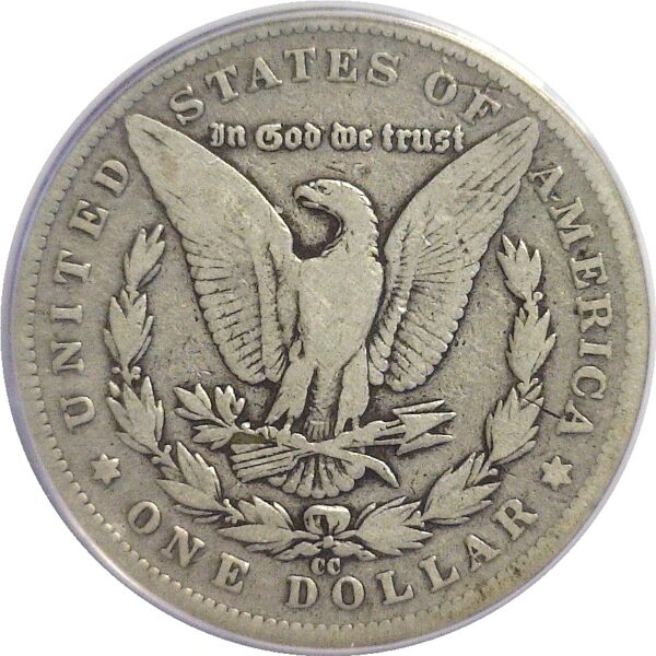 1889-CC .  Morgan Dollar. ANACS. VG-8. - Image 3