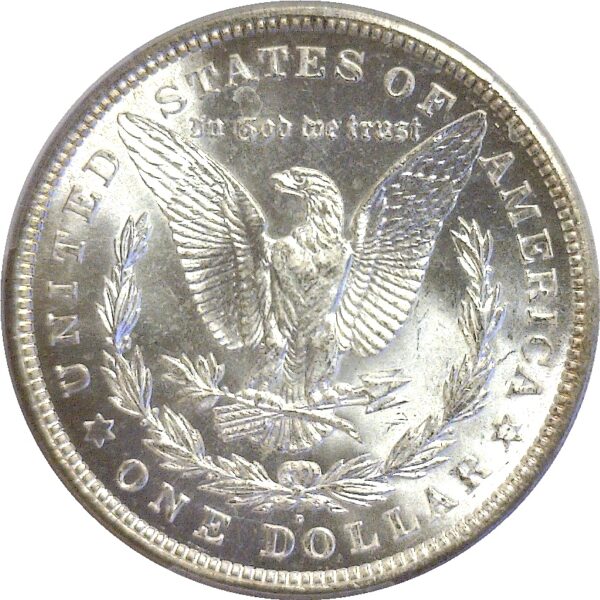 1921-D Morgan Dollar  -  PCGS MS-65+ - Image 3