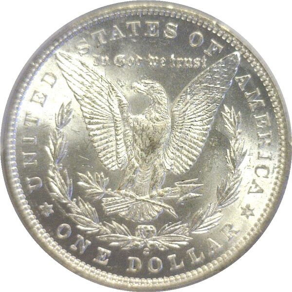 1880-O.  Morgan Dollar.  -  PCGS. MS-63. - Image 3