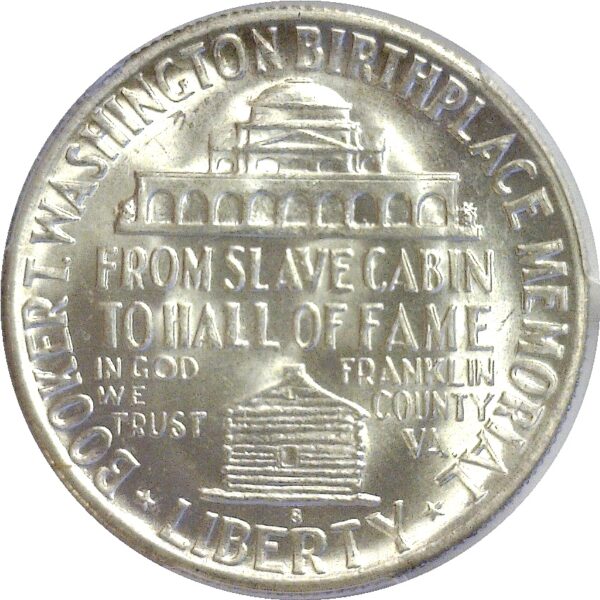 1947-S  Booker T. Washington Commemorative Half Dollar.  -   PCGS MS-66. - Image 3