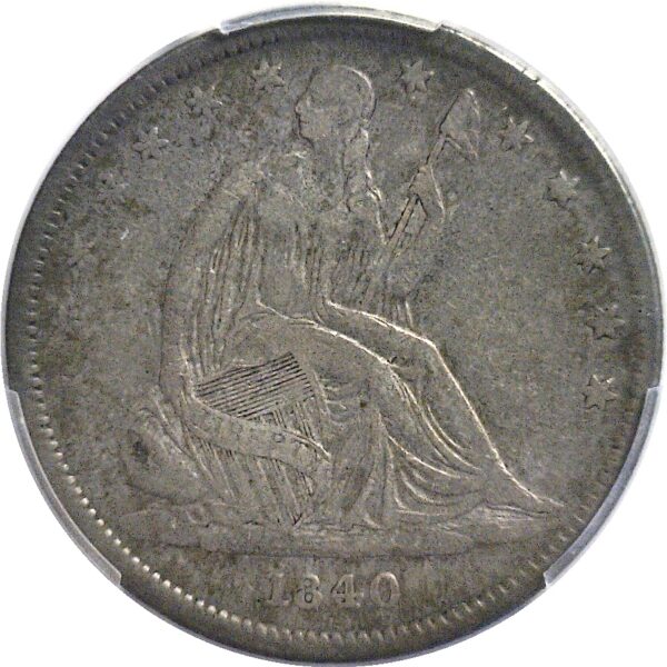 1840 Seated Liberty Half Dollar.   -   PCGS F-15 - Image 2