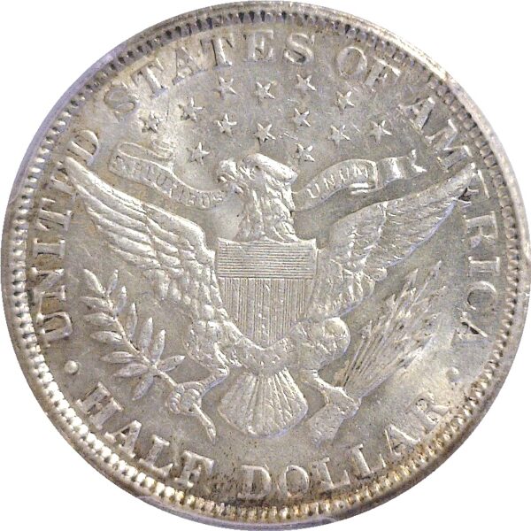 1906  Barber Half Dollar.  -  PCGS AU-55. - Image 3