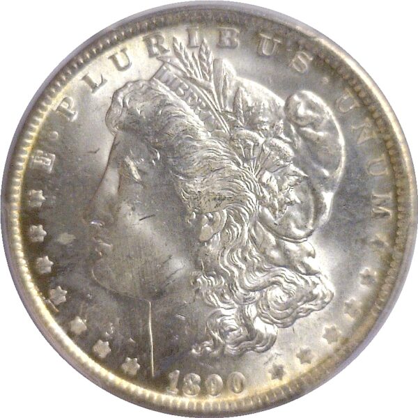 1890-O  Morgan Dollar.  -  PCGS MS-64. - Image 2