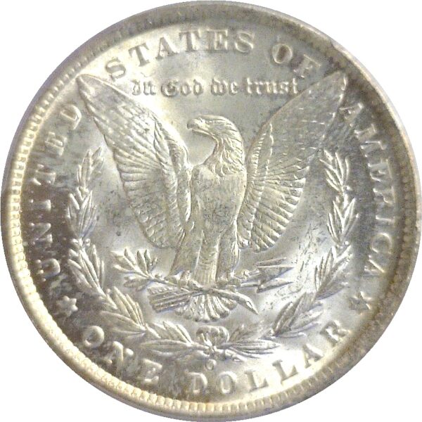 1890-O  Morgan Dollar.  -  PCGS MS-64. - Image 3