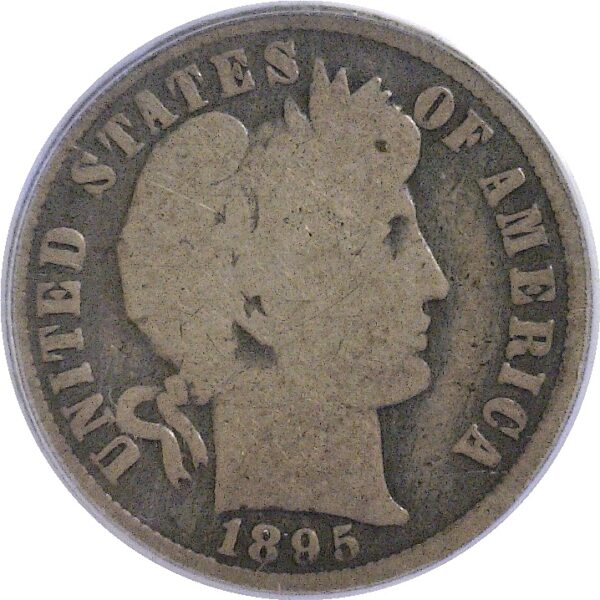 1895-O.  Barber Dime.  -  PCGS. G-4. - Image 2