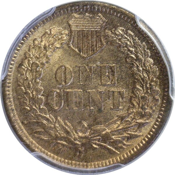 1864-L Indian Head Cent  -  PCGS MS-64 RD - Image 3