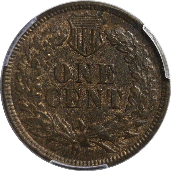 1873.  Indian Head Cent.   -  PCGS. MS-62. BN. - Image 3