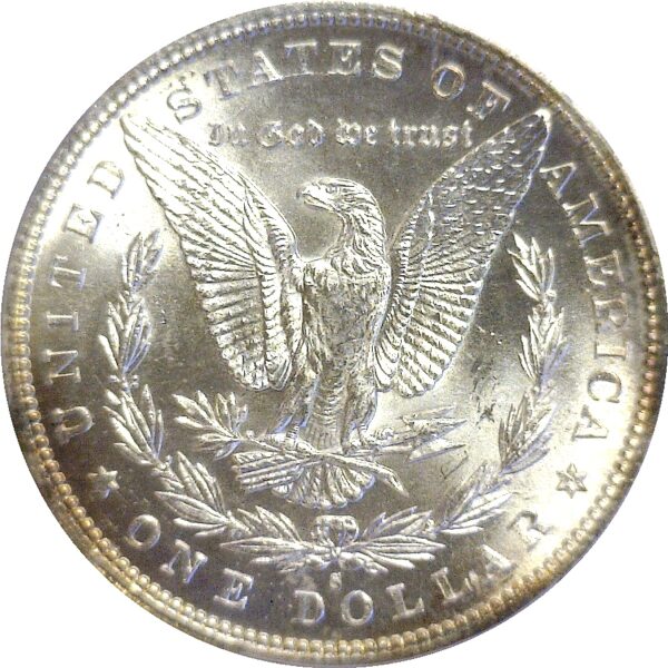 1888-S.  Morgan Dollar.  -  PCGS. MS-63. - Image 3