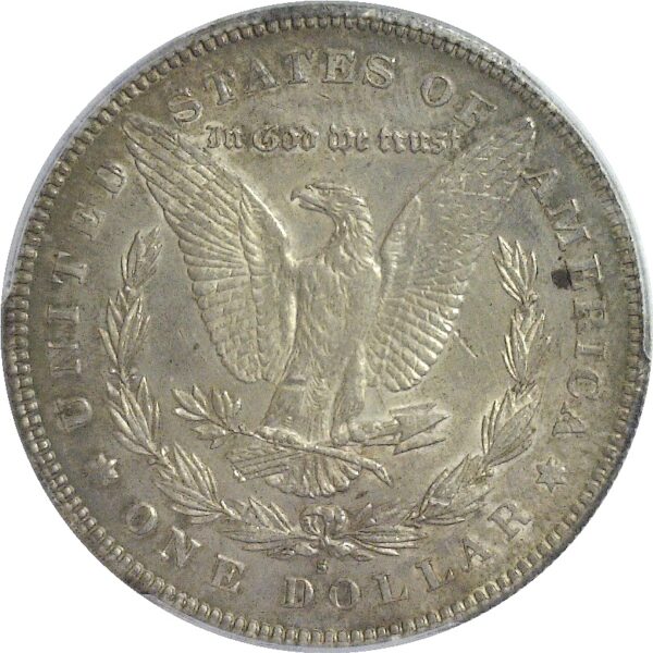 1879-S  Morgan Dollar.  -  PCGS AU-58. - Image 3