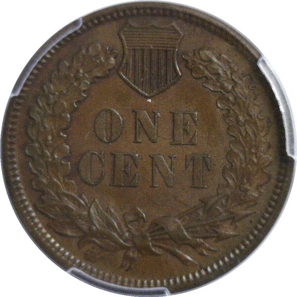 1886 T-1.  Indian Head Cent.  -  PCGS. PR-62. BN. - Image 3