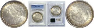 1878-8TF  Morgan Dollar.  -  PCGS MS-65.