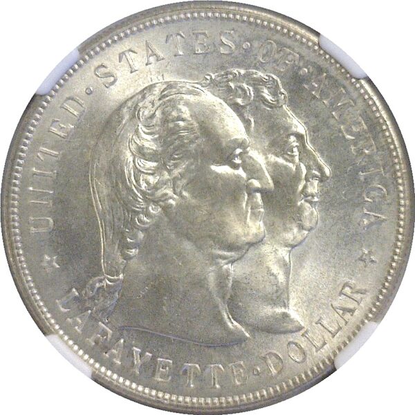 1900 Lafayette Commemorative Dollar  -  NGC MS-65 - Image 2