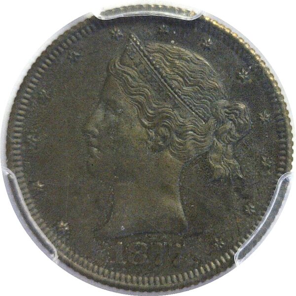 1877.  Pattern Dime.  -  PCGS. PR-64. BN. J-1498. - Image 2