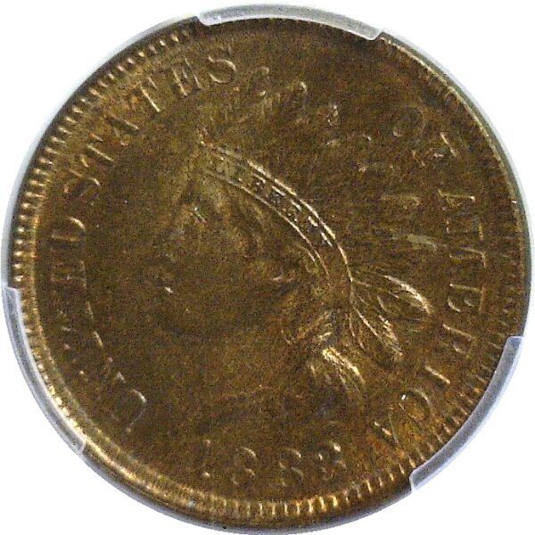 1883 Indian Head Cent.  -   PCGS MS-63 BN - Image 2