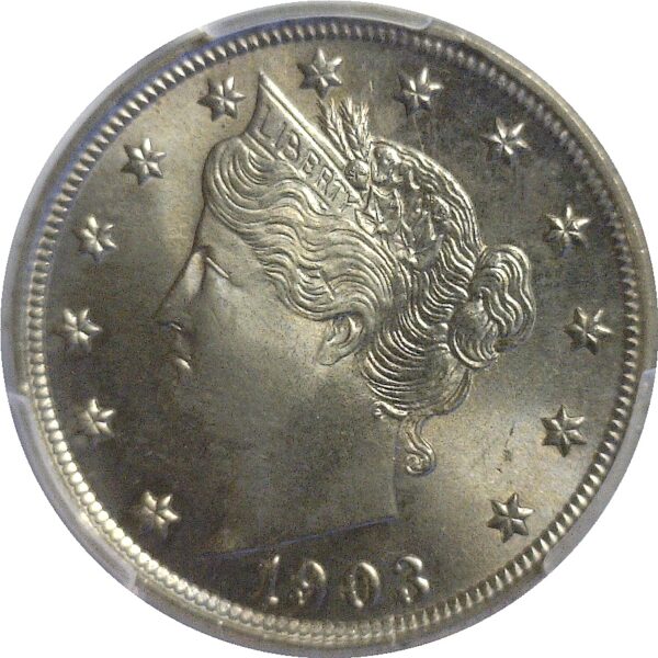 1903  Liberty Nickel.  -  PCGS MS-67. - Image 2