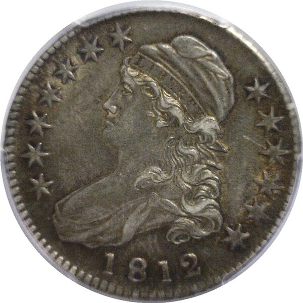 1812 Bust Half Dollar  -  PCGS AU-55 - Image 2