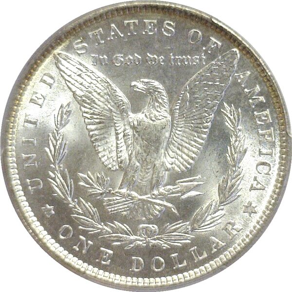 1886 Morgan Dollar  -  PCGS MS-66  CAC - Image 3