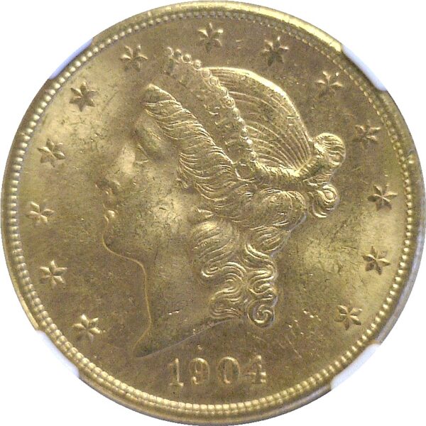 1904-S $20 Liberty  -  NGC MS-63 - Image 2