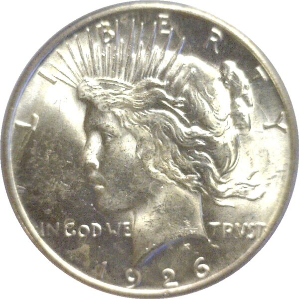 1926-S Peace Dollar  -  PCGS MS-63 - Image 2