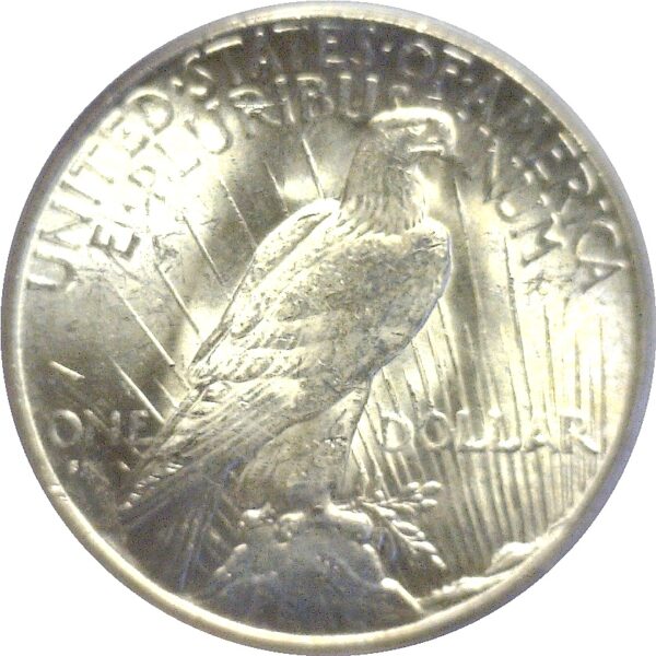 1926-S Peace Dollar  -  PCGS MS-63 - Image 3