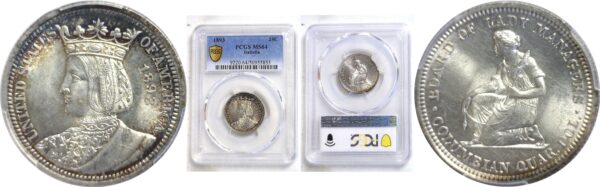 1893 Isabella Quarter  -  PCGS MS-64