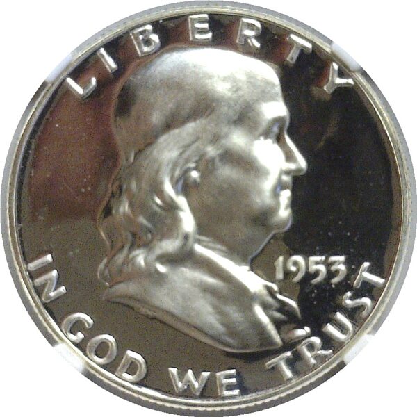 1953 Franklin Half Dollar. -  NGC PF-66 CAMEO - Image 2