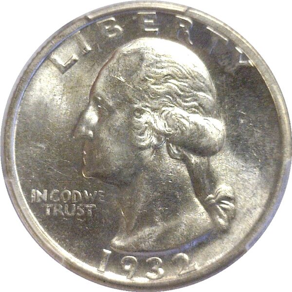 1932-S Washington Quarter  -  PCGS AU-58 - Image 2