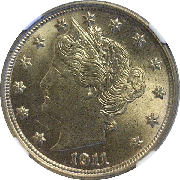 1911 Liberty Nickel  -  NGC MS-63 - Image 2