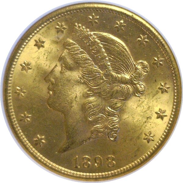 1898-S $20 Liberty  -  NGC MS-63 - Image 2