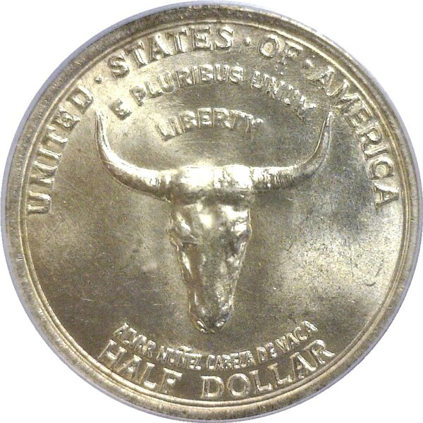 1935 Spanish Trail Commemorative Half Dollar  -  PCGS MS-64 - Image 2