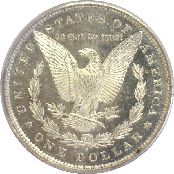 1879-S Morgan Dollar  -  PCGS MS-63 DMPL - Image 3