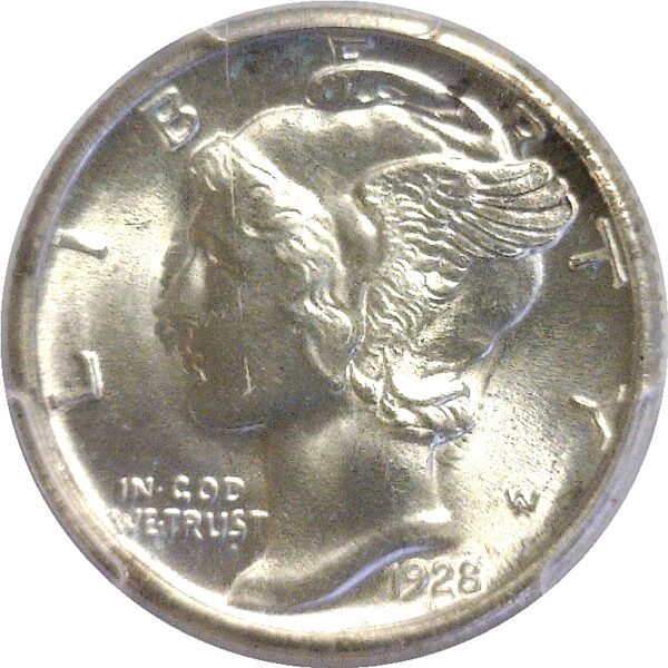 1928-S Mercury Dime.  -   PCGS MS-65 FB - Image 2