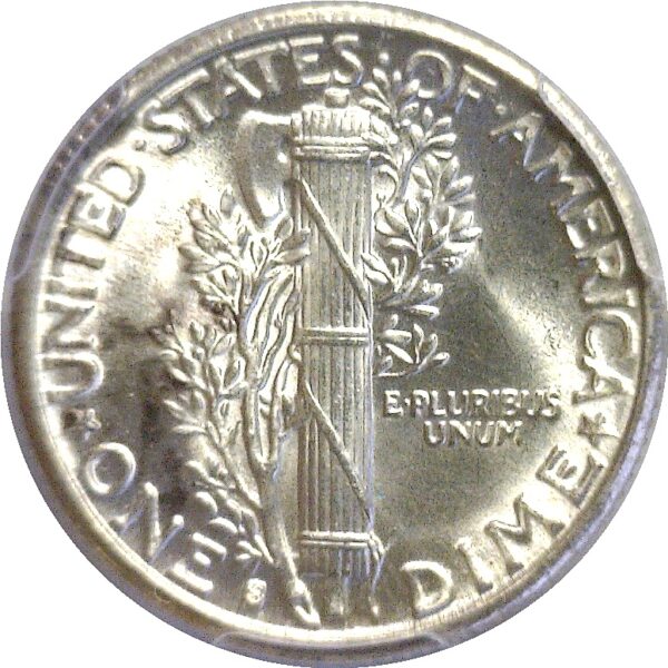 1928-S Mercury Dime.  -   PCGS MS-65 FB - Image 3