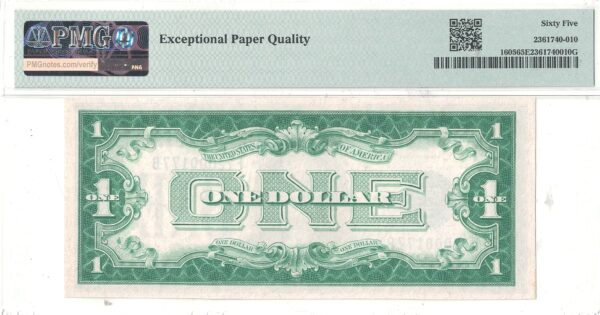 1928-E $1 Silver Certificate Fr 1605 PMG-65 EPQ - Image 3