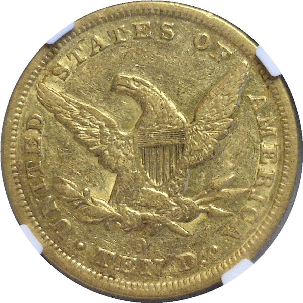 1850-O $10 Liberty.  -   NGC XF-45.  CAC - Image 3