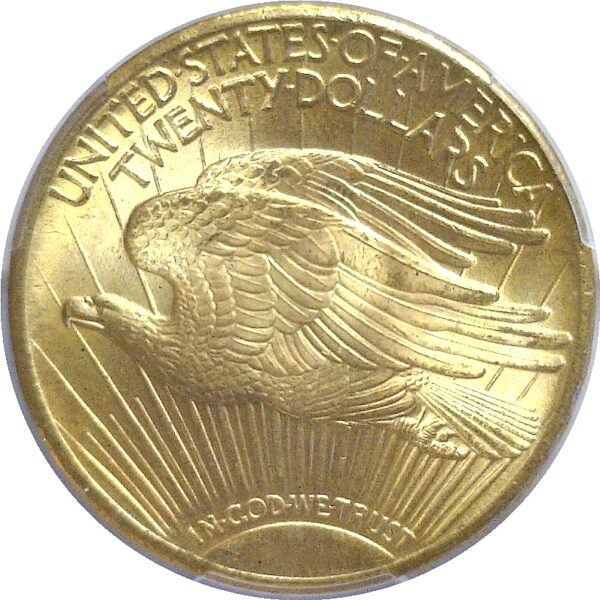 1928 $20 St. Gaudens  -  PCGS MS-66 - Image 3