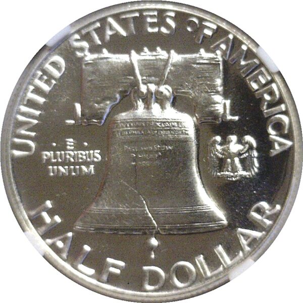 1956 Franklin Half Dollar  -  NGC PF-67 - Image 3