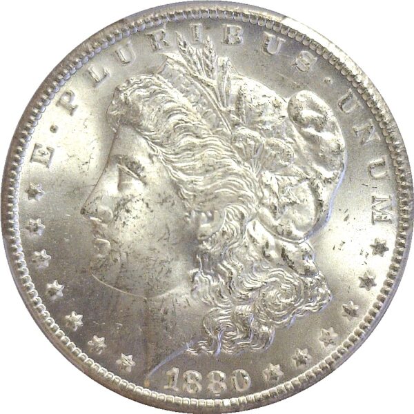 1880-CC Morgan Dollar  -  PCGS MS-64+ - Image 2