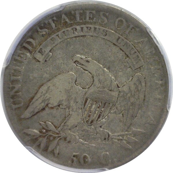 1808  Bust Half Dollar  -  PCGS VF-20 - Image 3