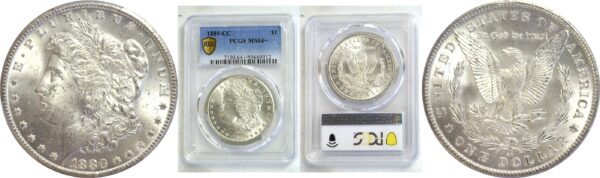 1880-CC Morgan Dollar  -  PCGS MS-64+