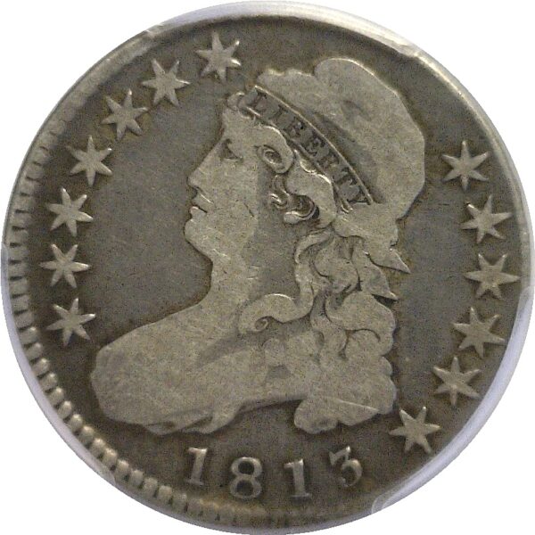 1813 Bust Half Dollar  -  PCGS VG-8 - Image 2