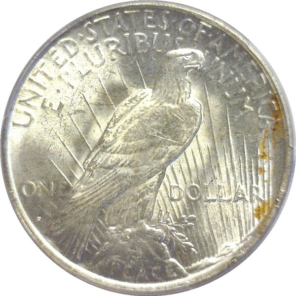 1922-D Peace Dollar  -  PCGS MS-63 - Image 3