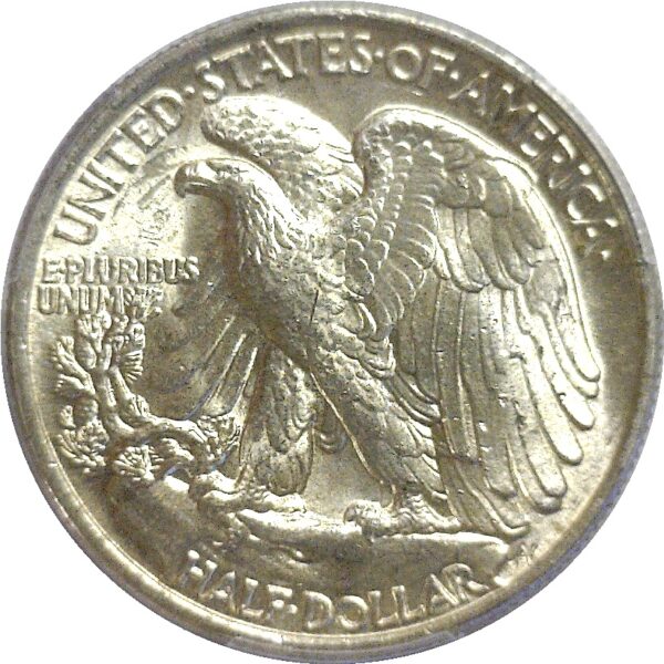 1937 Walking Liberty Half Dollar  -  PCGS MS-66 - Image 3