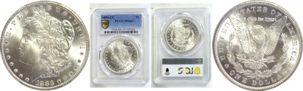 1883-CC Morgan Dollar  -  PCGS MS-66+