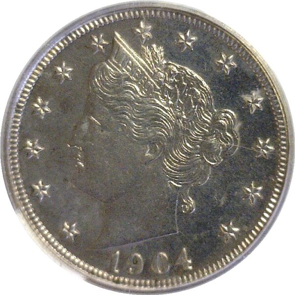 1904 Liberty Nickel  -  PCGS PR-63 - Image 2